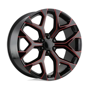 OE Creations – PR176 – Black – 20″x9″ 24mm – Summer Wheels – 176MR-295824